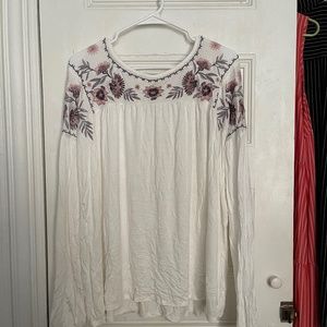 Womens flower blouse